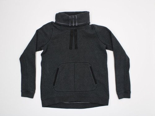 Funnel Neck Sweatshirt Pullover Top 