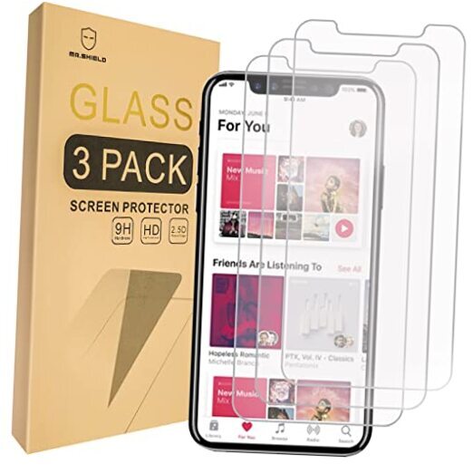 [3-PACK] Designed For iPhone XR/iPhone 11 [Tempered Glass] Screen Protector