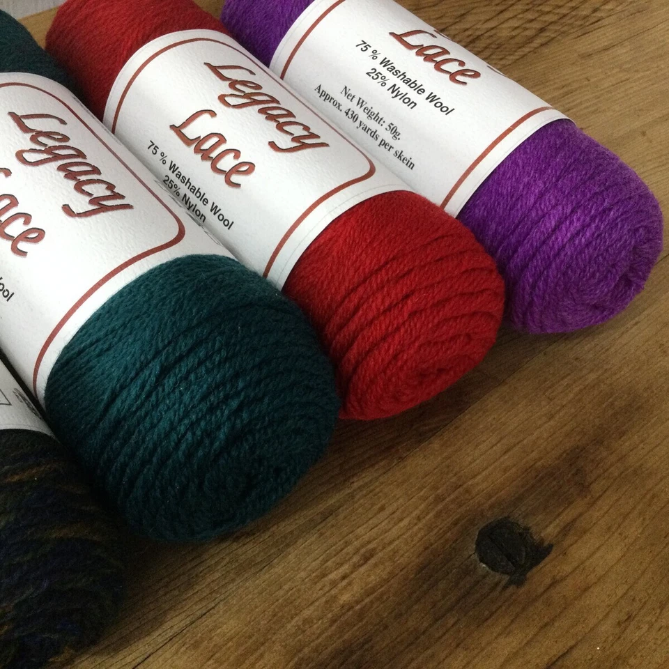 Brown Sheep Co. Yarn *Legacy Lace Washable Wool * variety each **FREE SHIPPING** - Image 2 of 4