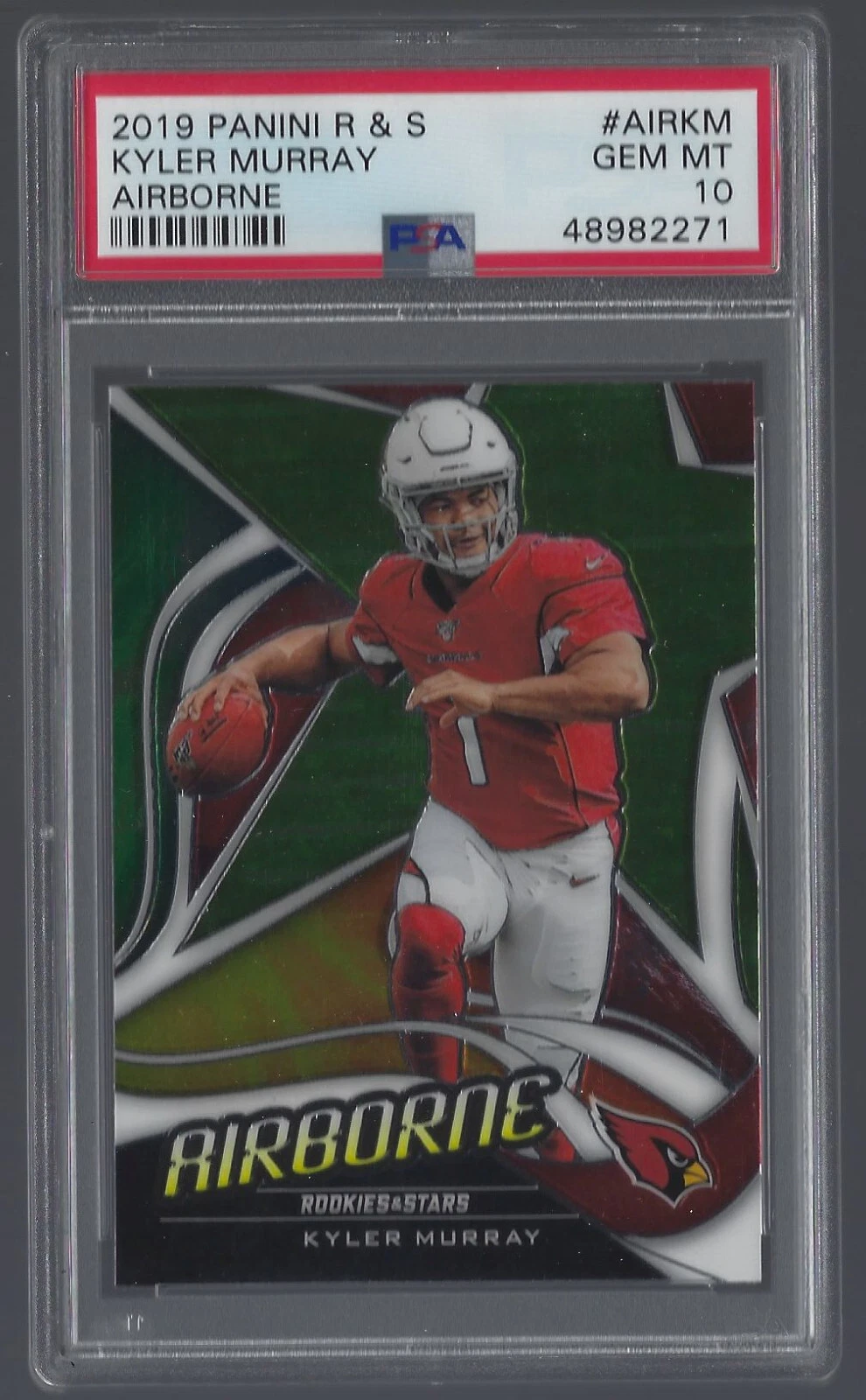 Kyler Murray Panini Rookies & Stars Airborne #AIRKM Base