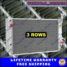 3Row Aluminum Radiator for Chevy Astro GMC Safari 4.3L V6 GAS 1996-2005 Fongoff.