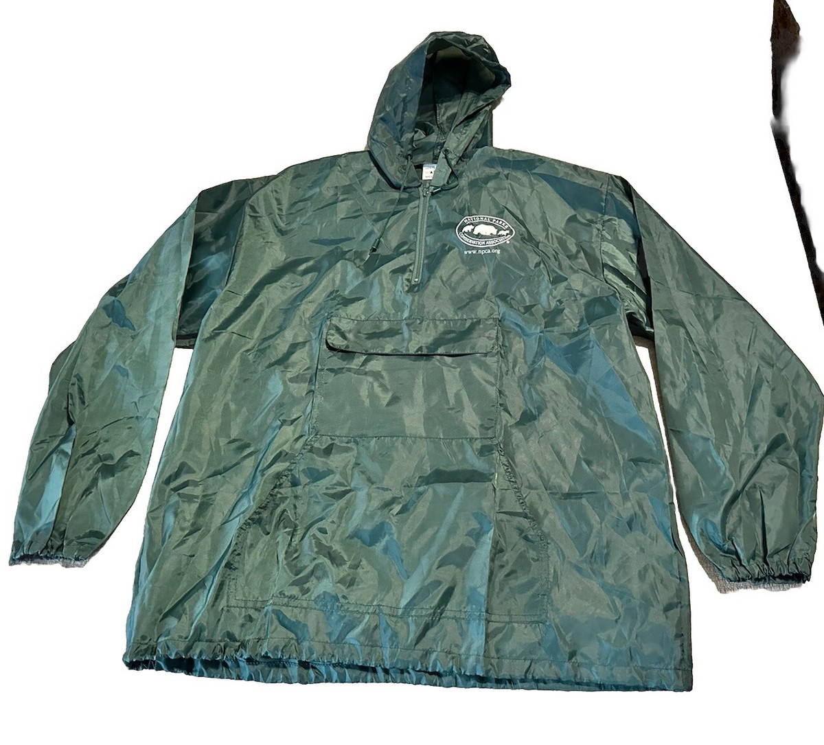 National Parks Conservation Association Green XLarge Windbreaker w 