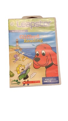 Leapster Clifford: The Big Red Dog Reading LeapFrog Learning Game