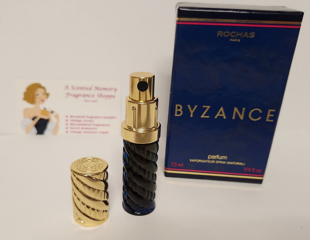 Vintage Original Byzance Pure Parfum Spray by Rochas ~ 7.5 ml in