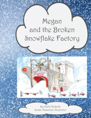 Hassman - Megan und die zerbrochene Schneeflockenfabrik - neues Taschenbuch oder so - J555z