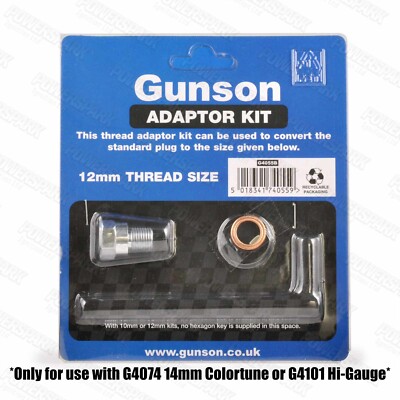 Gunson 14mm auf 12mm Adapter 4055B Farb- und Kompressionstester Gewinde