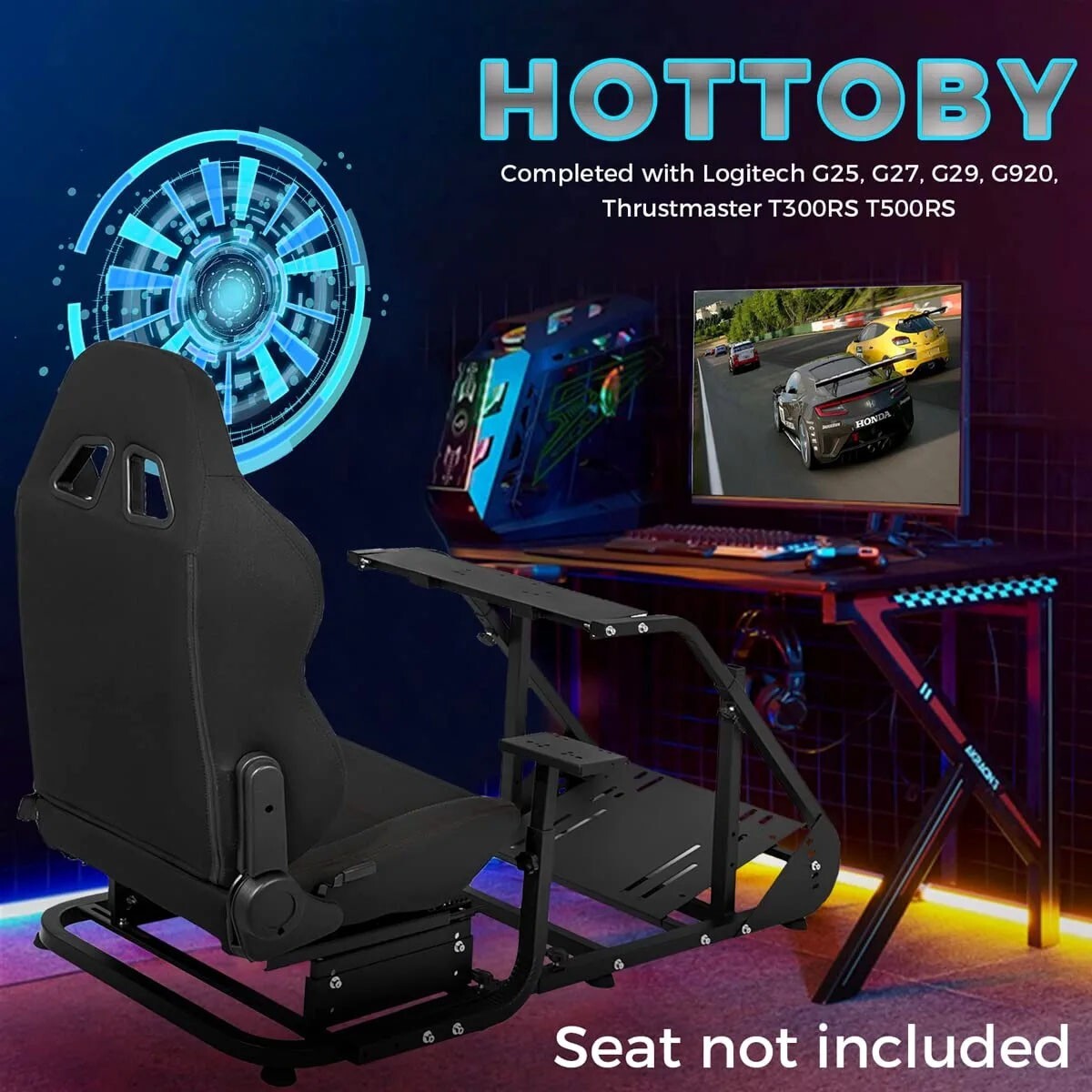 Hottoby G29 Racing Steering Wheel Stand fit for Logitech G27/G920