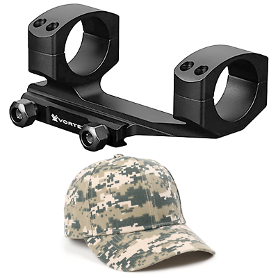 #ad Vortex Optics Pro Extended 34mm Cantilever Mount with Free Camo Digital Hat $149.00