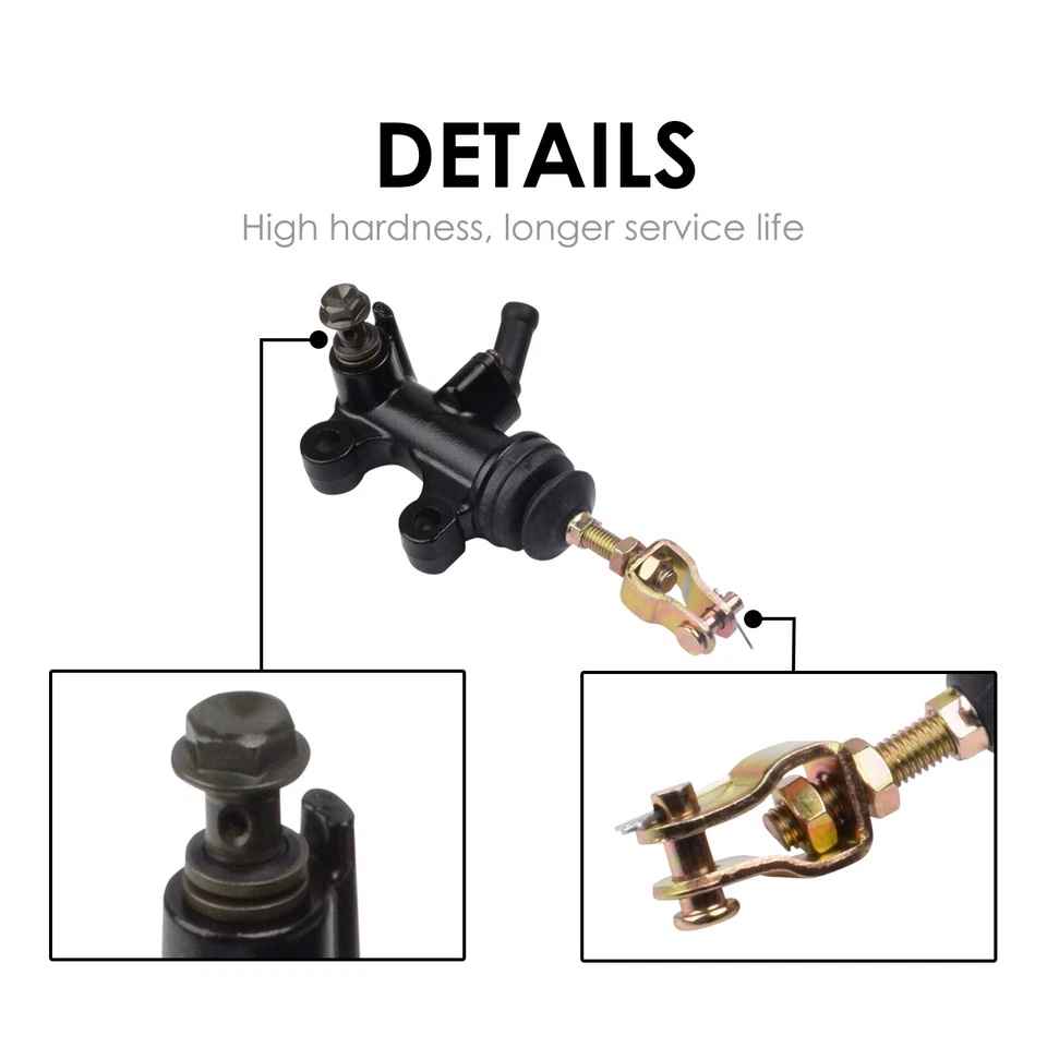 Cilindro maestro de freno trasero y taza de depósito ATC 350X 1985-1986 para Honda ATC350X Foto 2 de 4