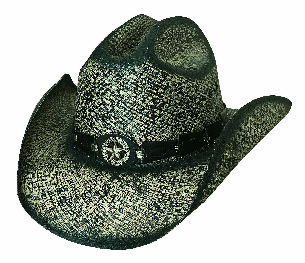 Bullhide Star Central Panama Straw Cowboy Hat Western Size Large Bullhide Men main image 3