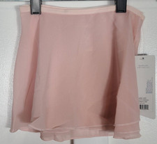 Danskin Girls Size S-I 4-7 Theatrical Pink G Wrap Skirt Style 2376 Dancewear