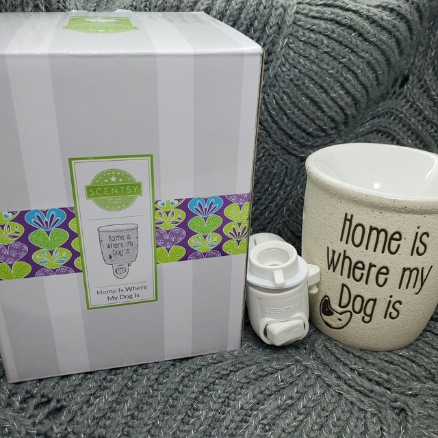 Home Is Where My Dog Is Mini Scentsy Warmer New In Box NIB eBay
