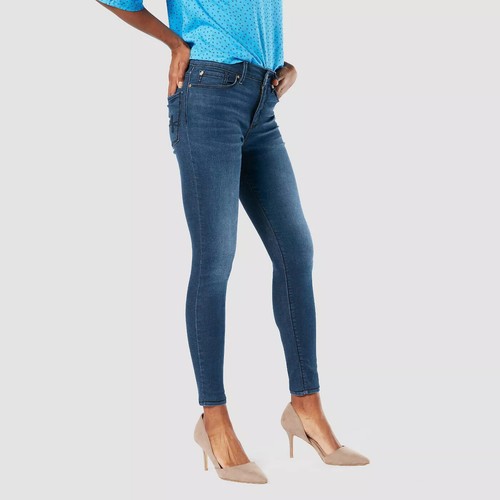 Denizen Womens Button Fly High Rise 