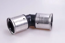 HENCO 40x3.5 Pressfitting 45° Angle PVDF HN40