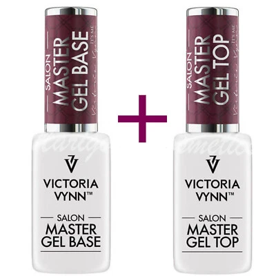 Victoria Vynn Master Gel BASE and TOP Coat Set UV/LED Gel Polish Soak-Off Nails