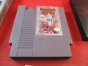 Castlevania III Dracula's Curse (Nintendo NES) COMPLETO con scatola manuale gioco FUNZIONA!