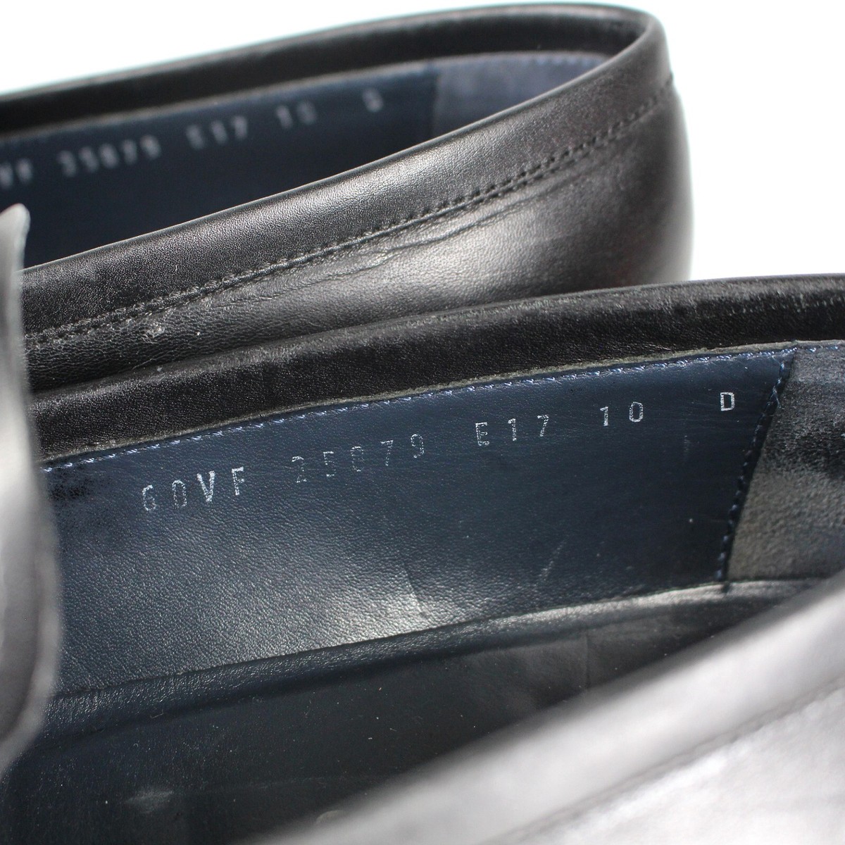 $950 Salvatore Ferragamo Mens SONIC Black Shoes Gancini Silver Bit Loafers 10 D Ferragamo Men main image 2