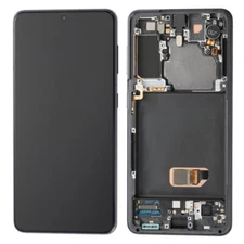 Original Samsung PART Galaxy S21 G991U LCD Replacement Screen Digitizer + Frame