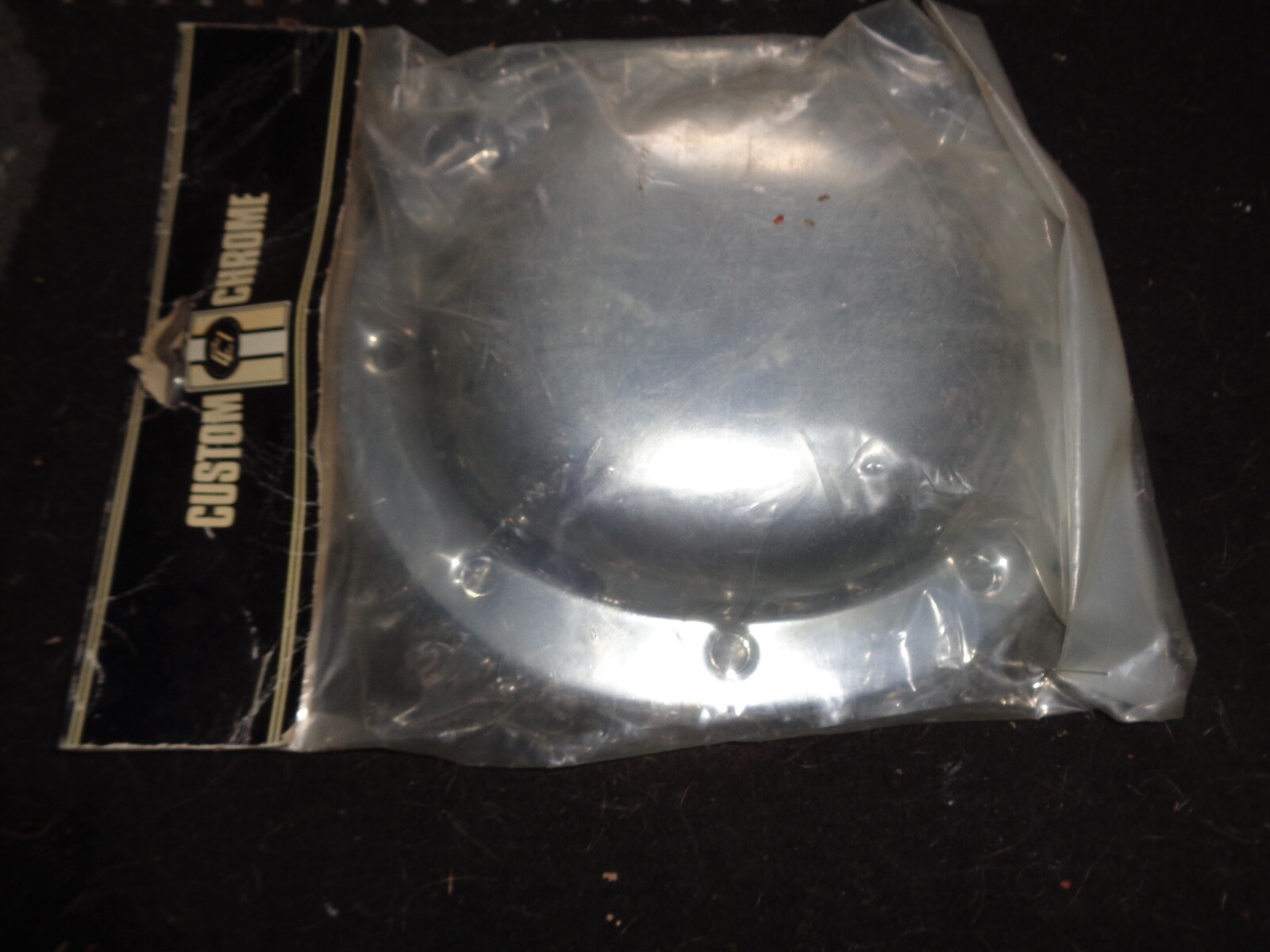 36-64 vintage style old school chrome domed 3-hole derby cover12267 oem#60557-36