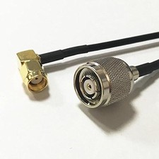 RP SMA male RA to RP TNC male RF Jumper Pigtail Cable RG174 20cm 8" for wifi NE