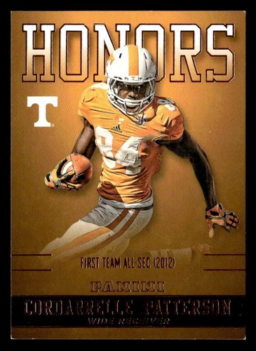 2016 Panini Tennessee Volunteers Cordarrelle Patterson #CP-UT