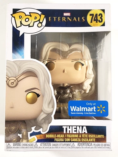 Funko Pop! Movies Marvel Eternals #743 Thena Vinyl Figure Walmart Exclusive