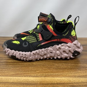 nike ispa overreact black red volt