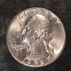 1958-D Washington Silver Quarter - White Uncirculated - High Quality Scans #D789