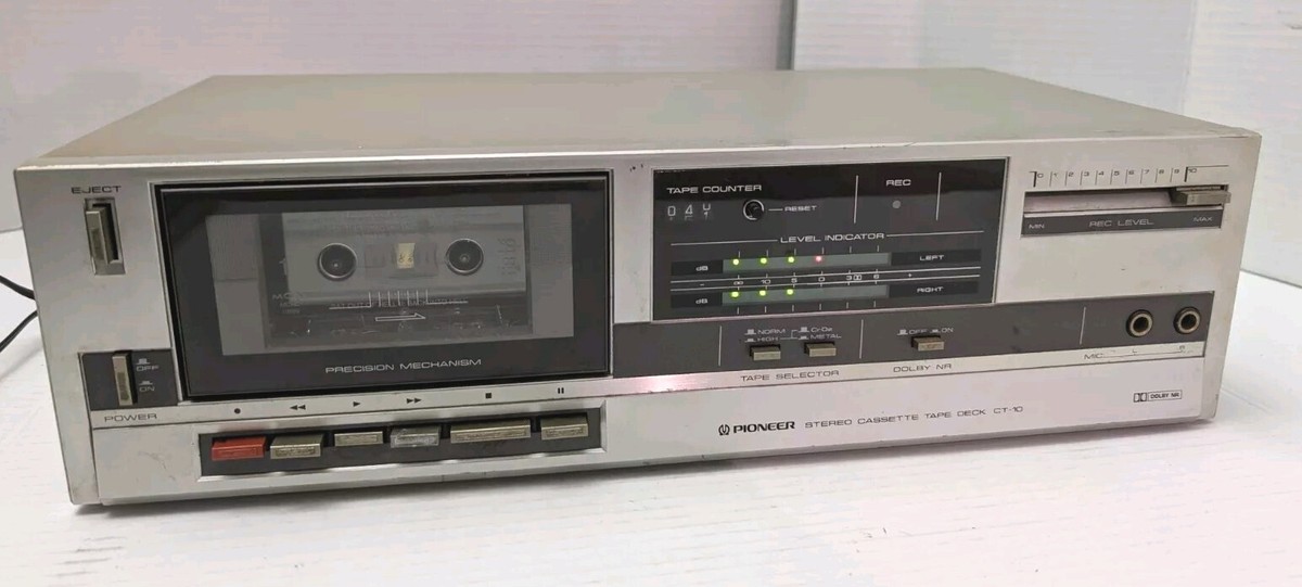 1983 Pioneer CT-10 Stereo Cassette Tape Deck. Dolby | eBay