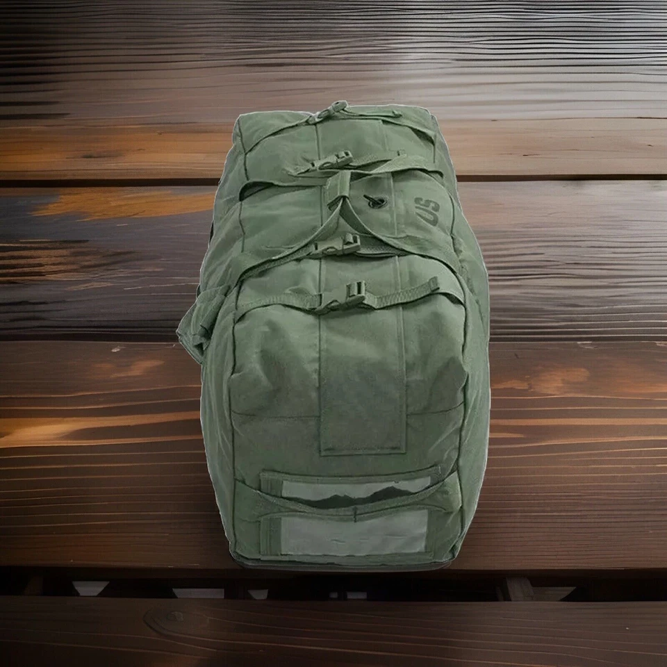 US Army Military Gear Seesack Transportsack Improved Duffle Bag oliv Neues Model - Bild 2 von 4