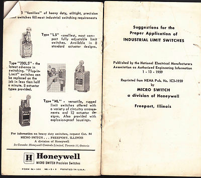 Suggestions for the Proper Application of Industrial Light Switches Honeywell