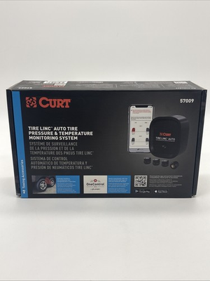 #ad CURT TPMS Tire Pressure Monitoring System LINC Auto Advanced for Trailers RVs $199.95