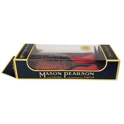 Mason Pearson Popular Mix BN1 Dark Ruby Haarbürste 22,9 x 7,7 cm (9 Zoll x 3 ...