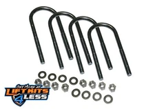 Superlift 11724 UBOLT 4 PACK 5/8X3-1/4X17 Large Radius w/ Hardware
