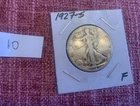 1927-S WALKING LIBERTY HALF DOLLAR - FINE