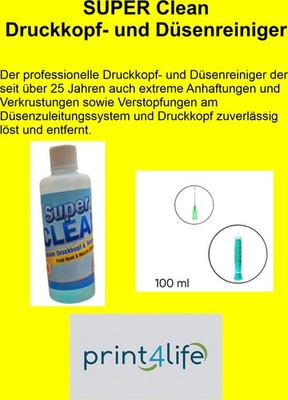 100ml Tintenstrahl Druckerreiniger Druckkopfreiniger Düsenreiniger Epson HP