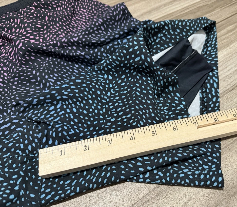 Talla XL - Baúl de baño clásico forrado con gorditos 7” patrón degradado Foto 4 de 4