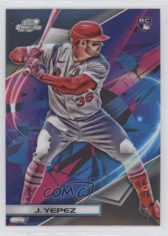 2022 Topps Cosmic Chrome Juan Yepez #36 1f17