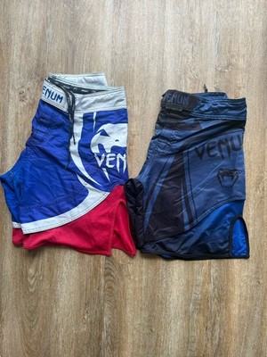 Set Of 2 Venum Fight Team MMA Shorts Mens Size M