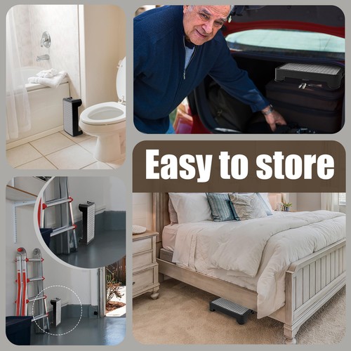 Step Stool for Adults Kids and Seniors Non-Slip Platform Indoor and Outdoor - Picture 7 of 7