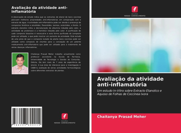Chaitanya Prasad Meher | AvaliaçãO Da Atividade Anti-InflamatóRia | Taschenbuch-image