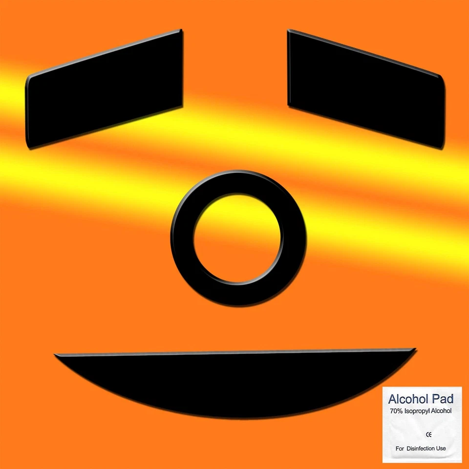 MARKENLOS Mausfüße für Razer Taipan Ersatz Pads Skates Gleitfüße Gleiter Feet