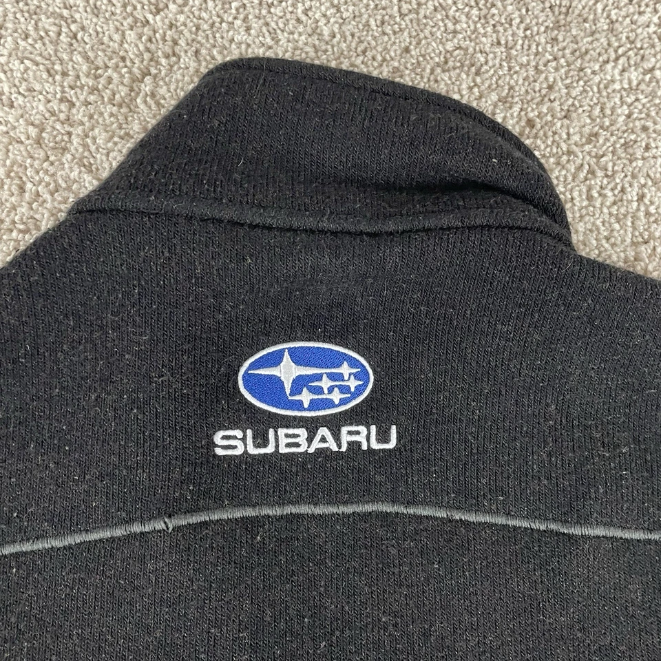Chaqueta Kuhl Interceptr Para Hombre Grande Negra Cremallera Completa Subaru Rally Motorsports R1 Foto 4 de 4