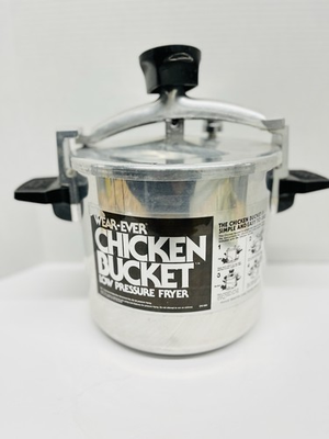 #ad Wear Ever Chicken Bucket 4 Qt Low Pressure Prep Fryer Cooker Pan $44.99