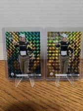 2025 Mosaic Bill Cowher Green And Yellow Mosaics 2 Cards Steelers