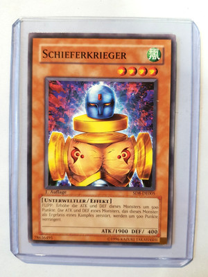 Schieferkrieger SD8-DE005 Common 1 Auflage YU-GI-OH Karte LP