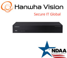 Hanwha Techwin ARN-810S-2TB A Series 8CH PoE NVR IP Security Recorder 2TB HDD