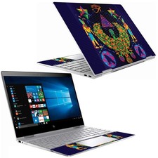 Mighty Skins Carbon Fiber Skin For Hp Spectre X360 13 -