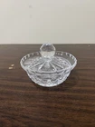 Vintage WATERFORD Crystal Jam Jelly Jar  Lidded Condiment Dish #OB