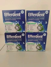 Efferdent Denture Cleanser Tablets 176 Count 4 Boxes